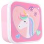 Voir la diapositive 3 : PRET Boîtes goûter x3 Licorne - Multicolore