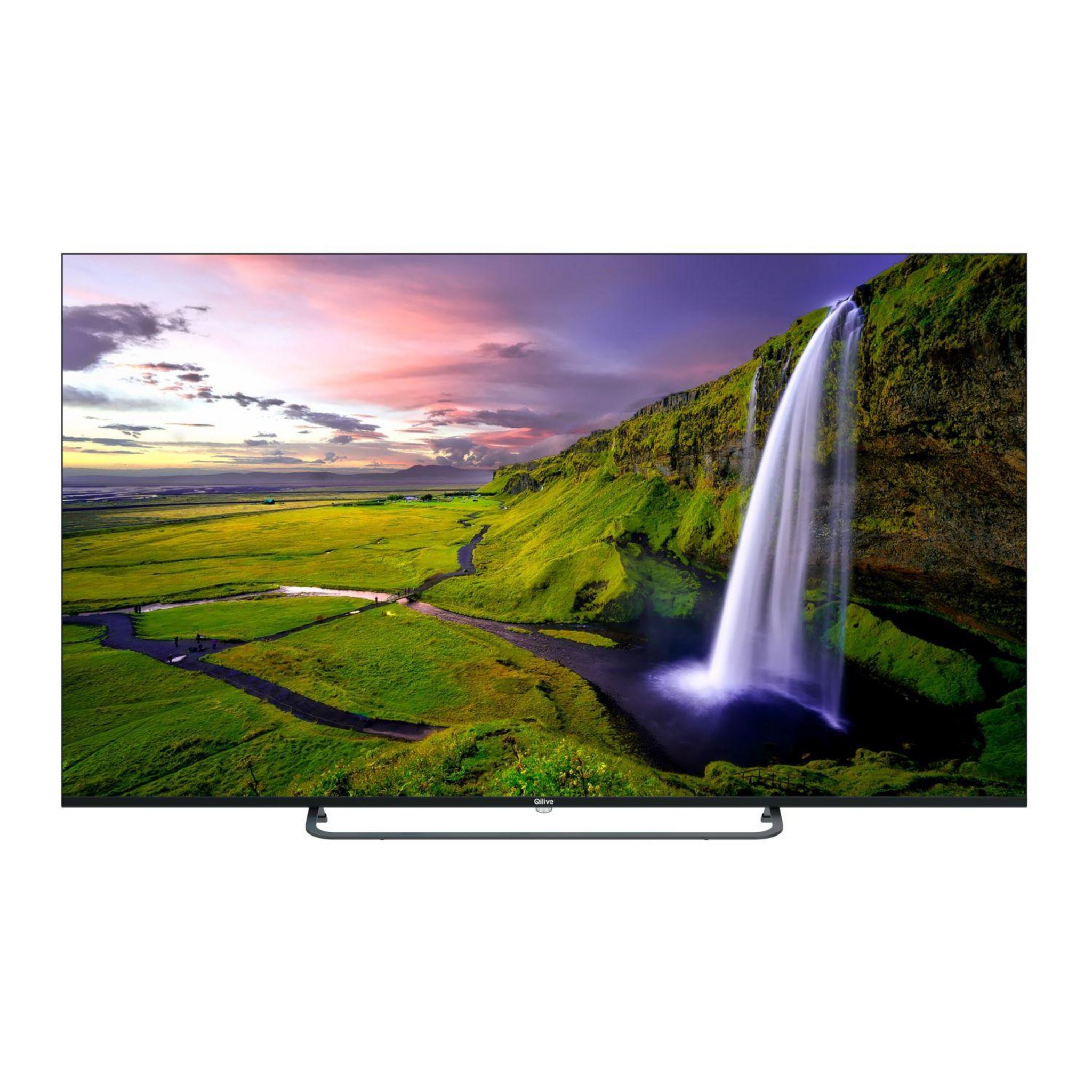 Voir la diapositive 2 : QILIVE Q65UA231B TV D-LED Ultra HD 164 cm  Google TV