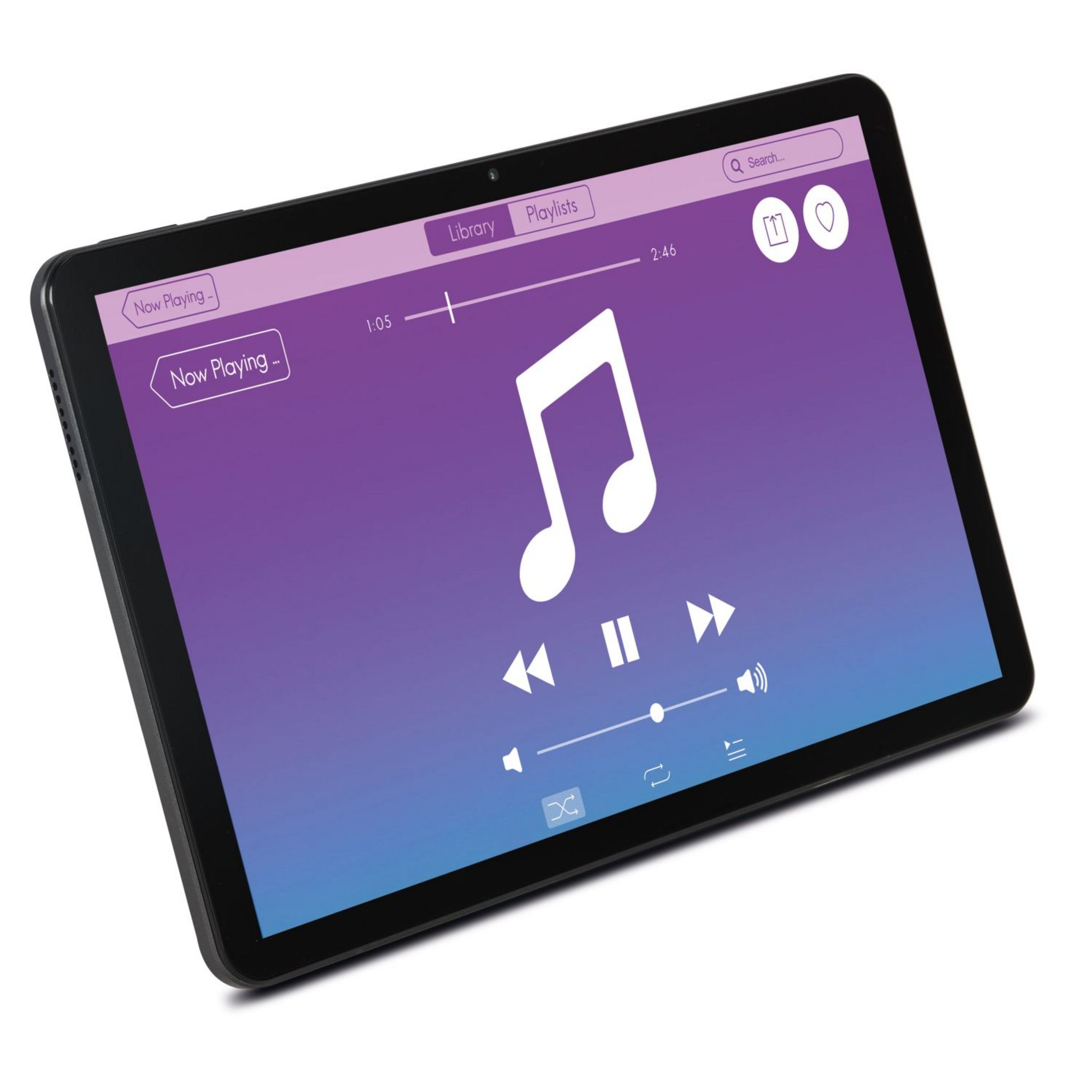 Voir la diapositive 3 : QILIVE Tablette tactile High value Q2-2024 10.5" 64 Go - Noir