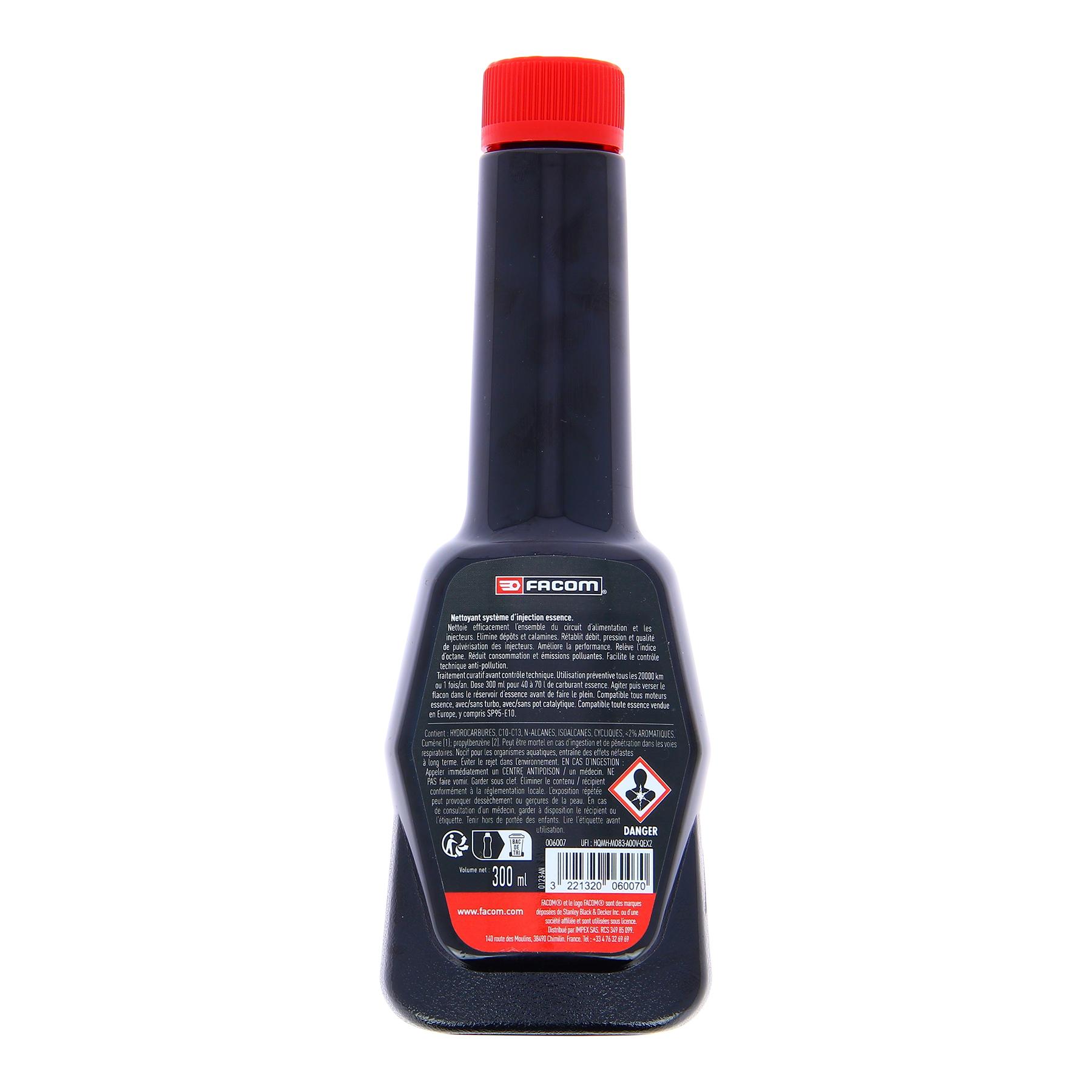 Voir la diapositive 2 : FACOM Nettoyant injecteurs moteur essence 300ml