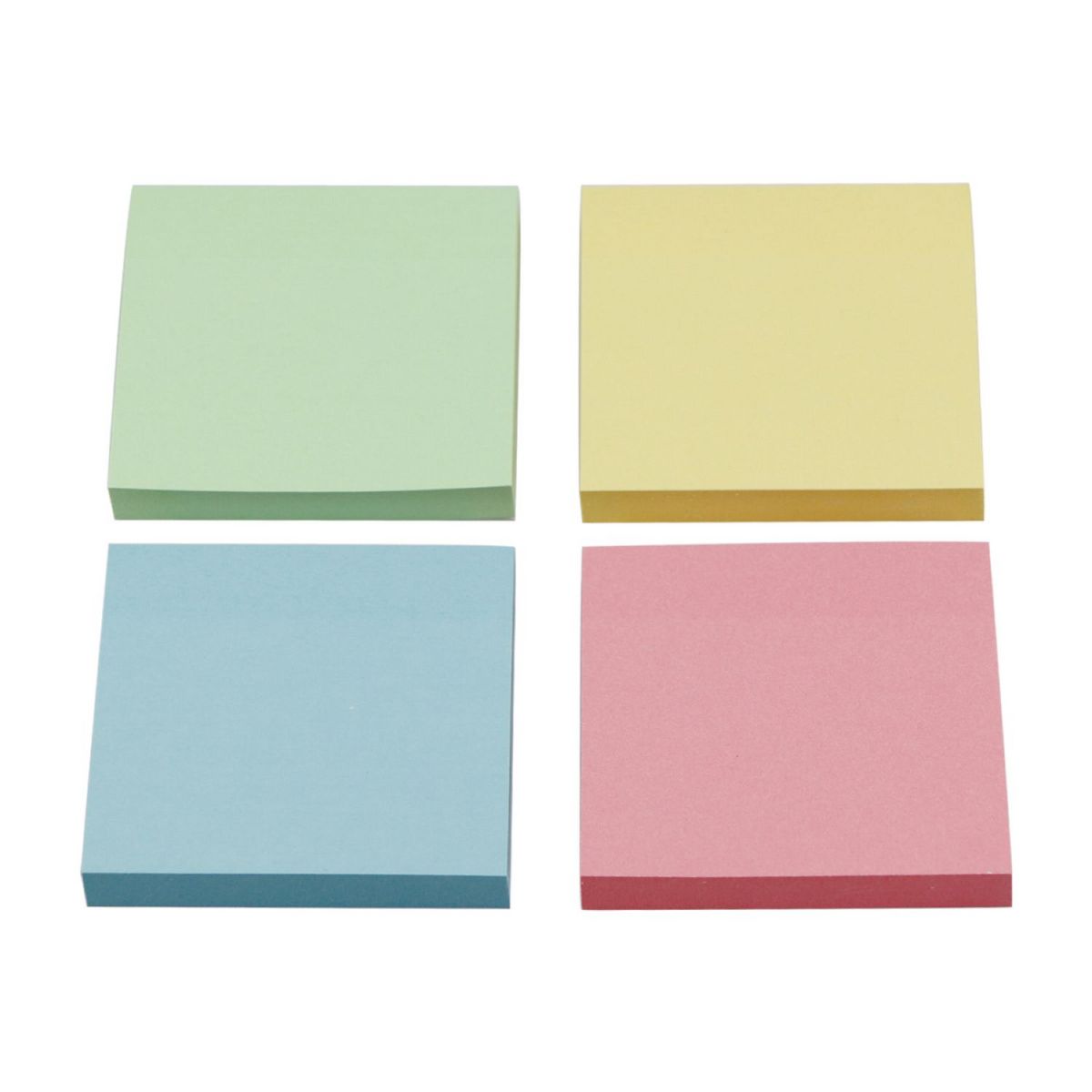 POUCE Bloc de 100 notes repositionnables 7.5cm x 7.5cm