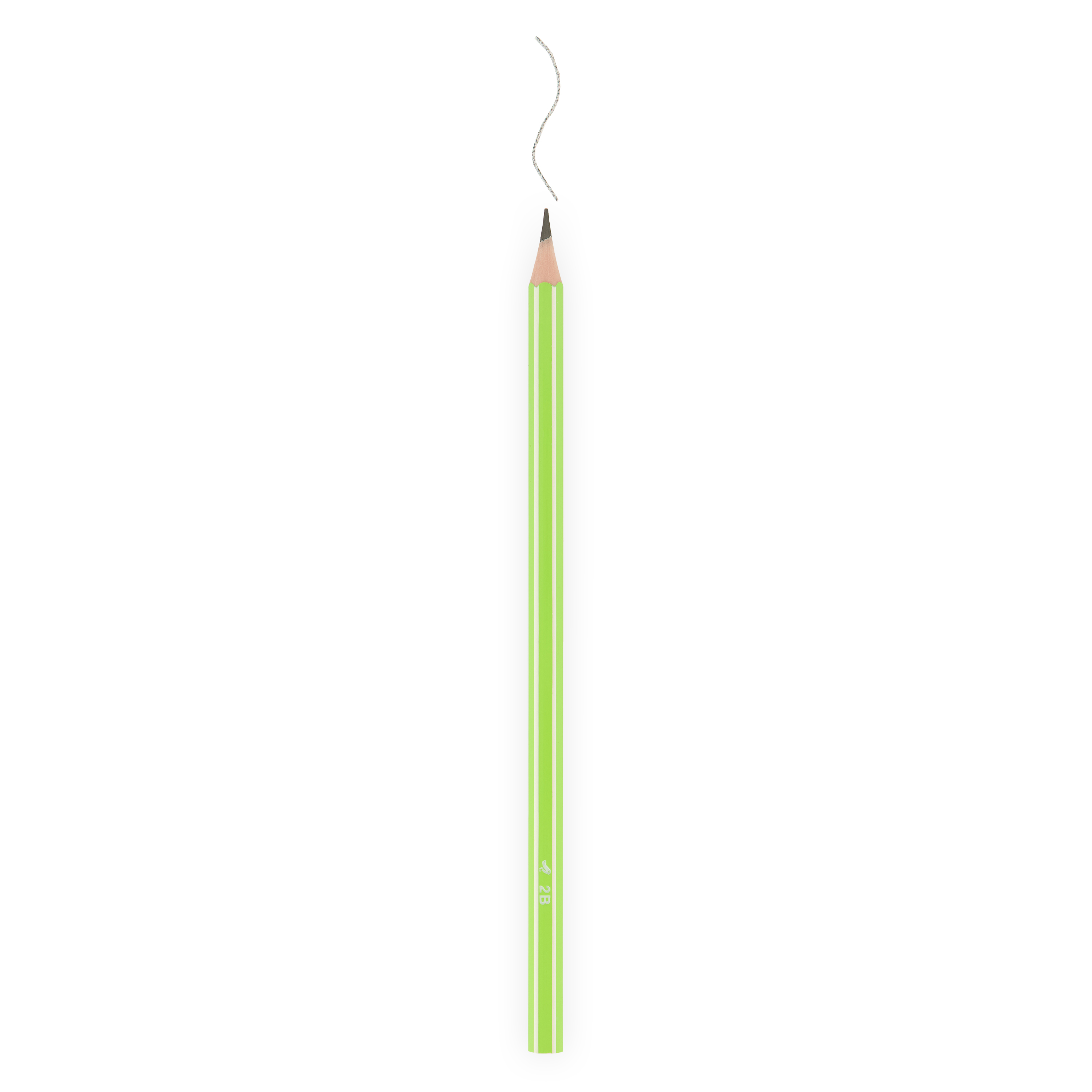 Voir la diapositive 3 : AUCHAN Lot de 3 crayons graphite 2B