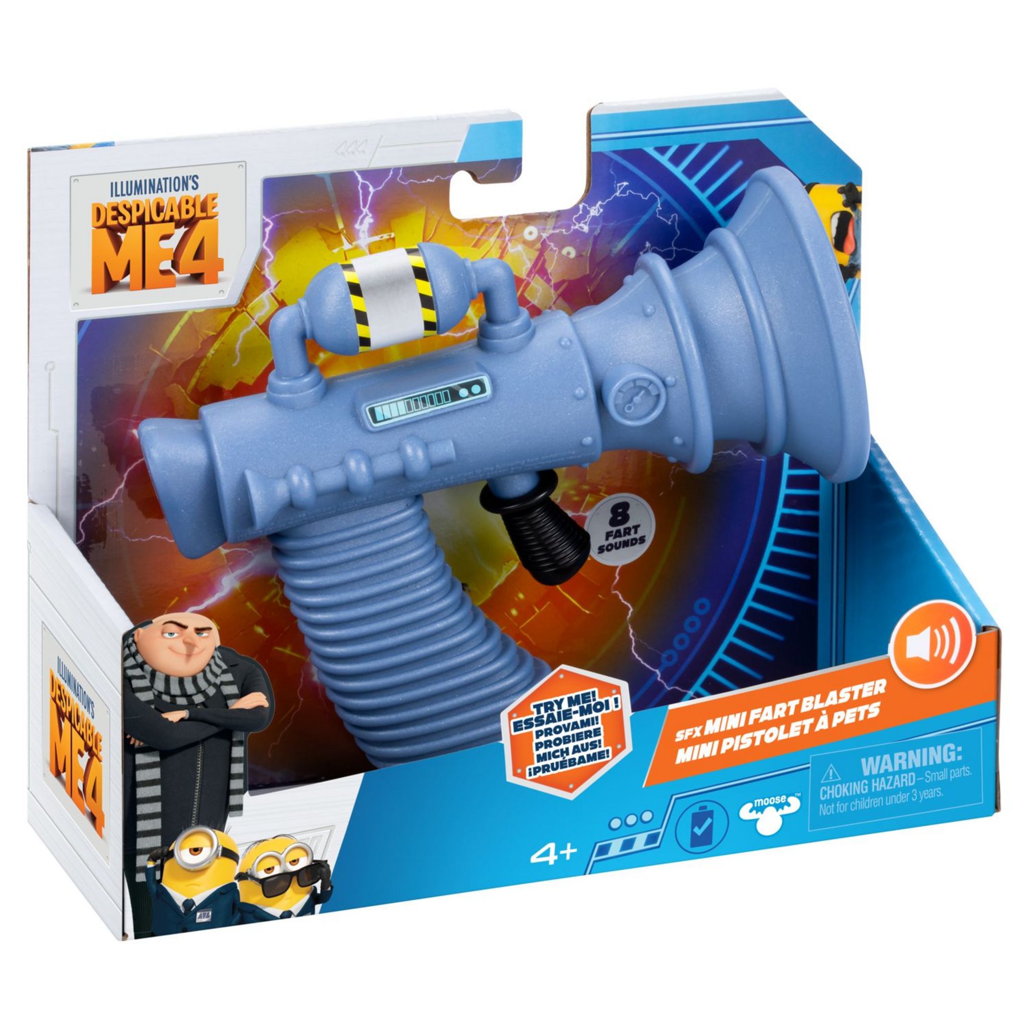 Voir la diapositive 2 : MOOSE Mini pistolet à prouts Moi Moche et Méchant 4