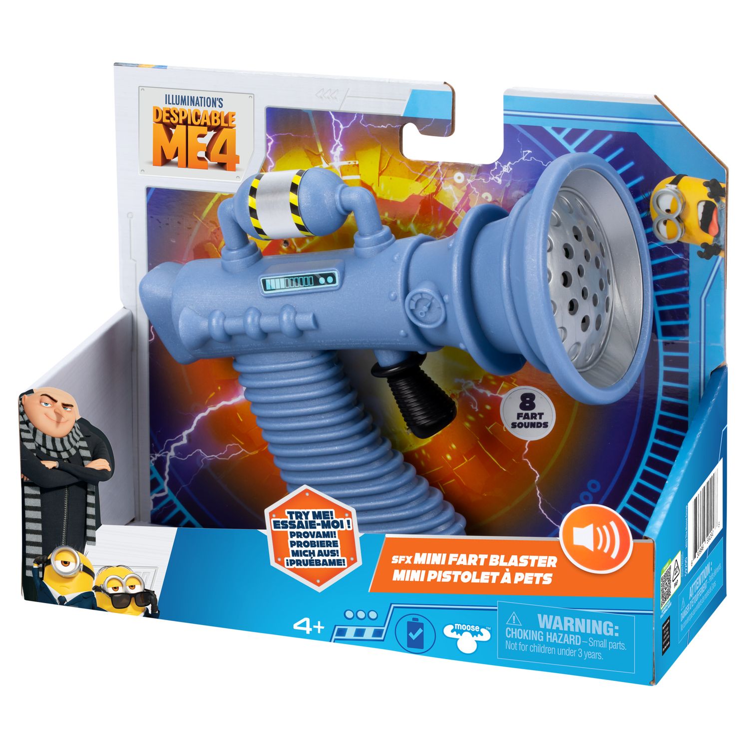 Voir la diapositive 3 : MOOSE Mini pistolet à prouts Moi Moche et Méchant 4