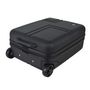 Voir la diapositive 3 : AIRPORT Valise cabine abs 45cm 2 roues LINEA - noir