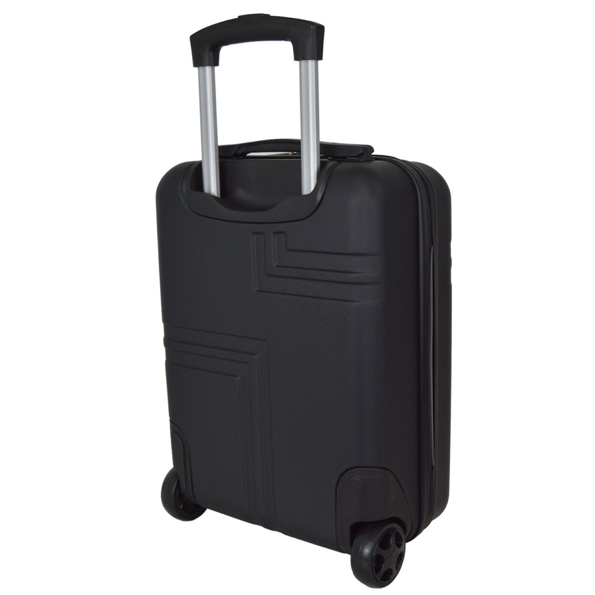 AIRPORT Valise cabine abs 45cm 2 roues LINEA - noir