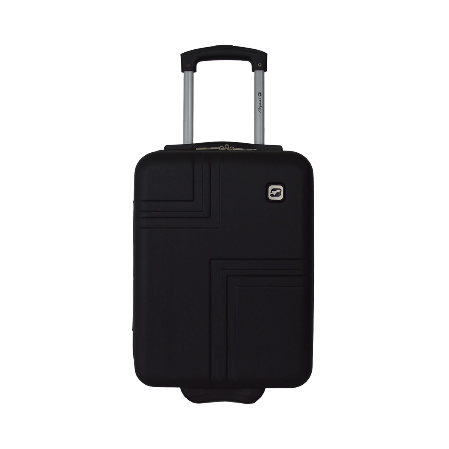 Voir la diapositive 6 : AIRPORT Valise cabine abs 45cm 2 roues LINEA - noir