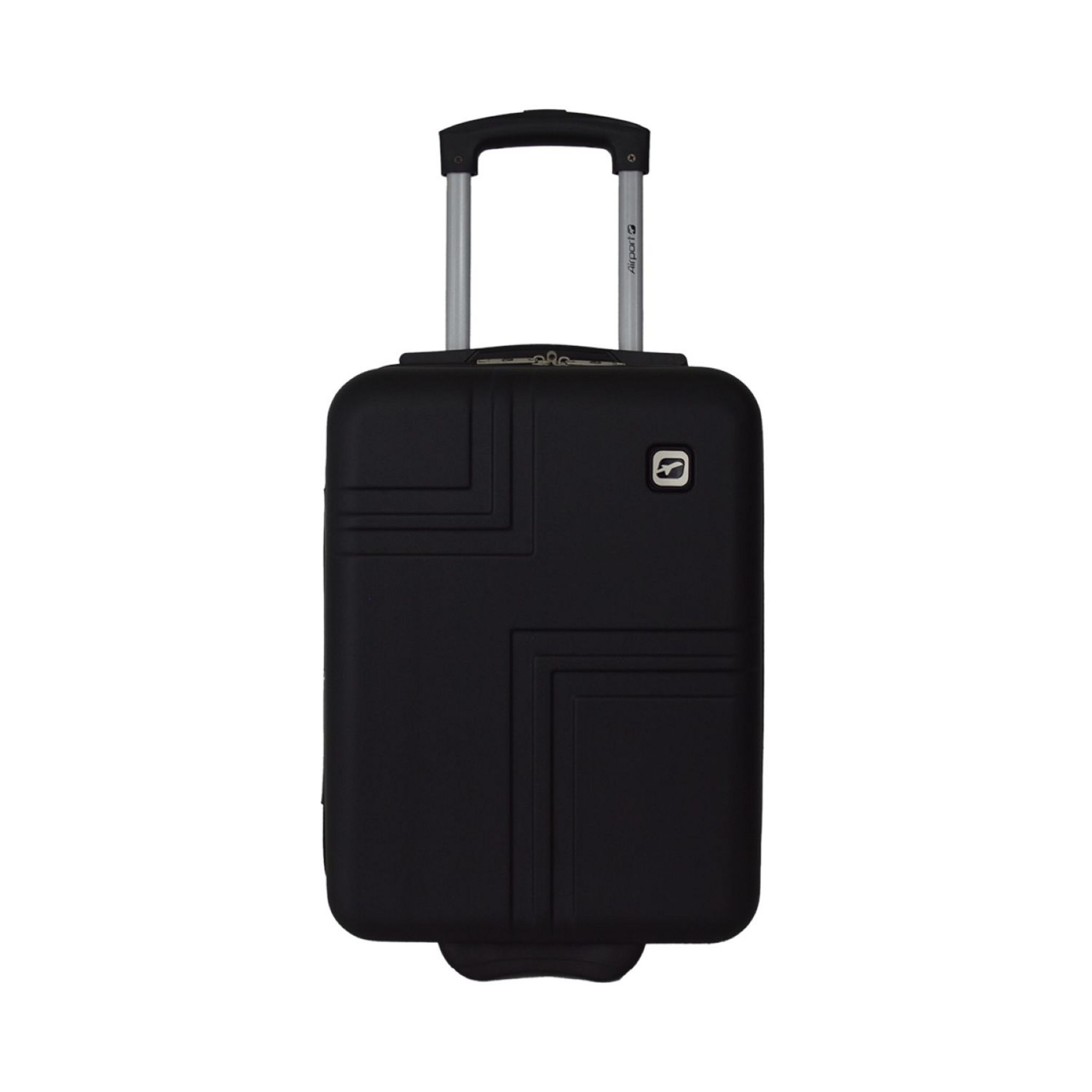 AIRPORT Valise cabine abs 45cm 2 roues LINEA - noir