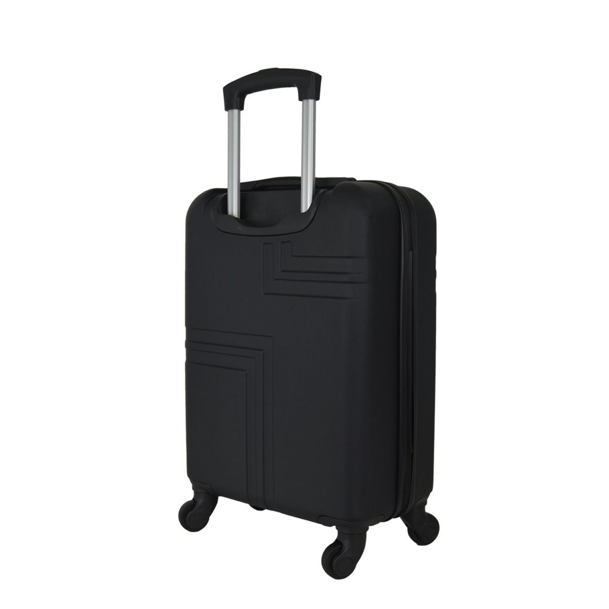 AIRPORT valise cabine abs 53cm 4 roues LINEA -  noir