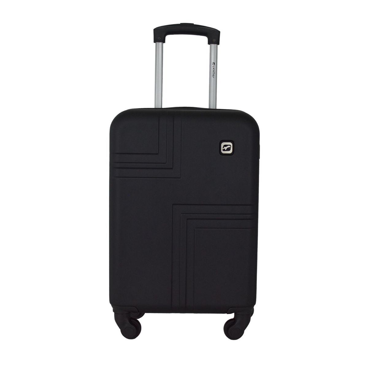 AIRPORT valise cabine abs 53cm 4 roues LINEA -  noir