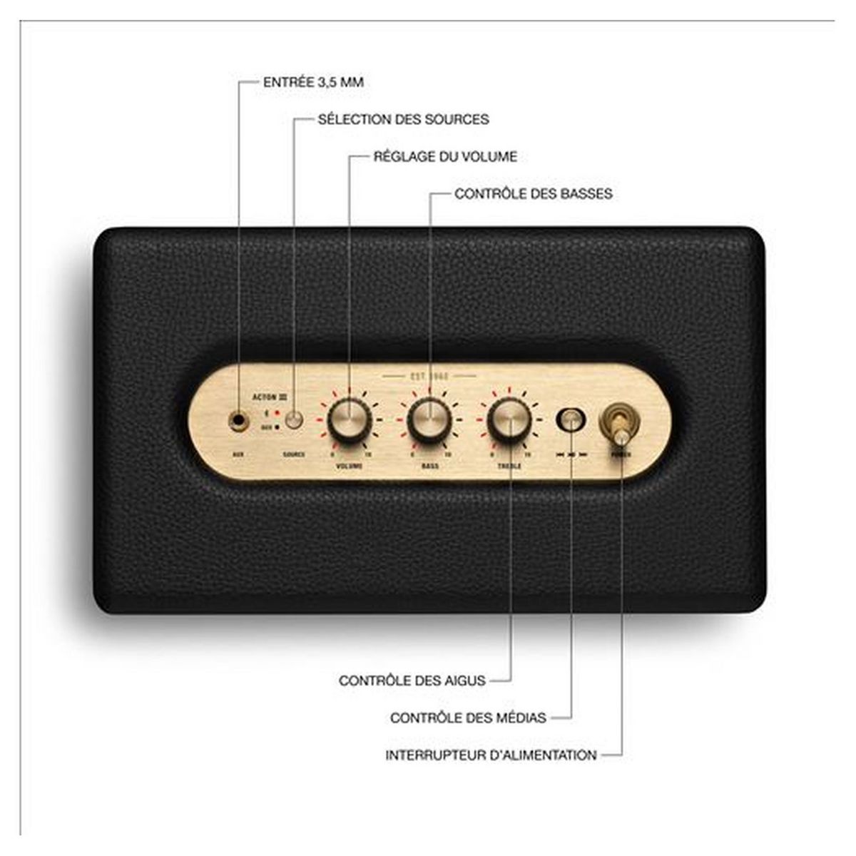 MARSHALL Enceinte ACTON III