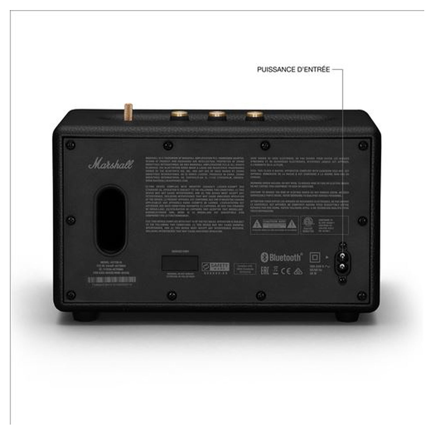 Voir la diapositive 7 : MARSHALL Enceinte ACTON III