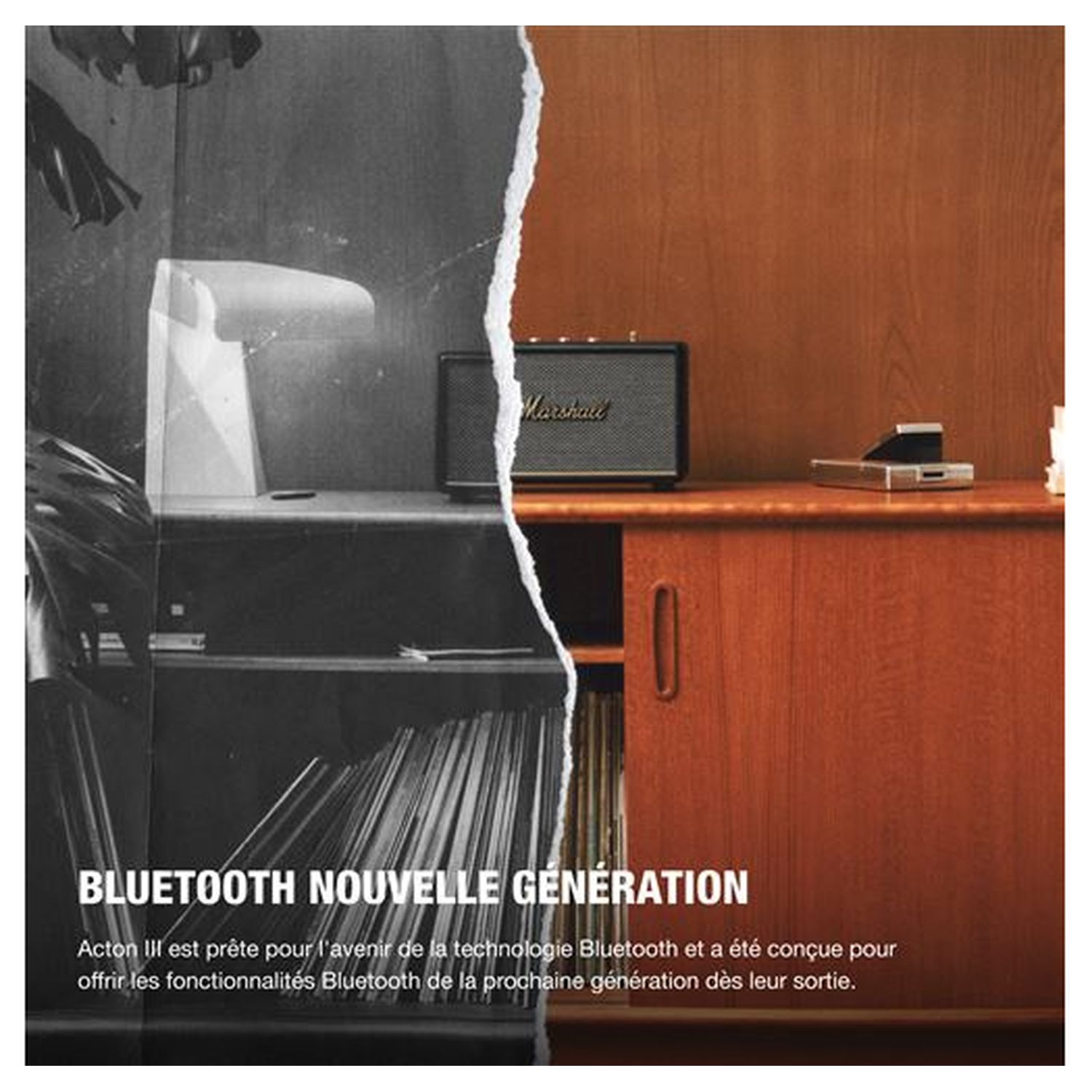 Voir la diapositive 9 : MARSHALL Enceinte ACTON III