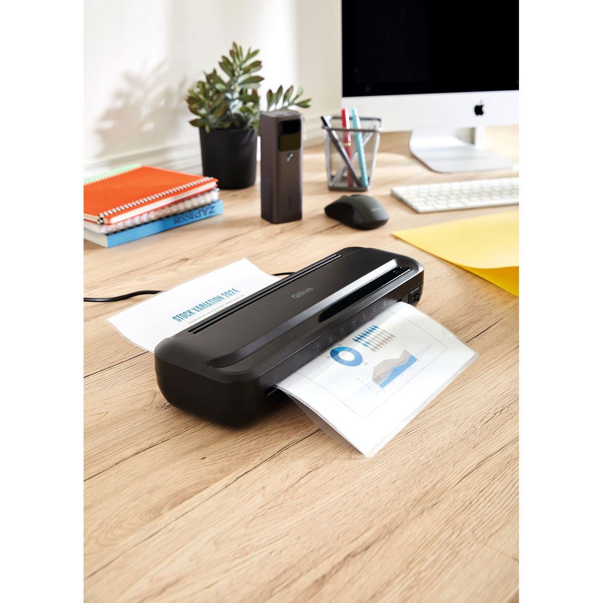 QILIVE Plastifieuse LAMINATOR Q.3719 - Noir