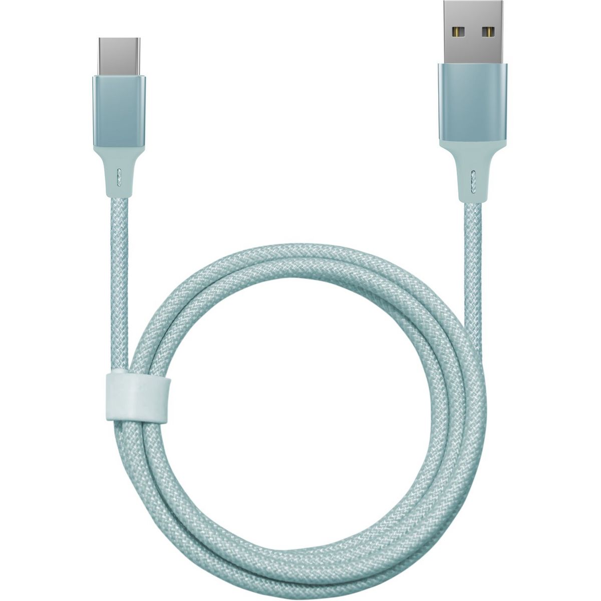 QILIVE Câble de charge USB A/USB C 1M - Bleu