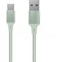 Voir la diapositive 1 : QILIVE Câble de charge USB A/USB C 1M - Vert