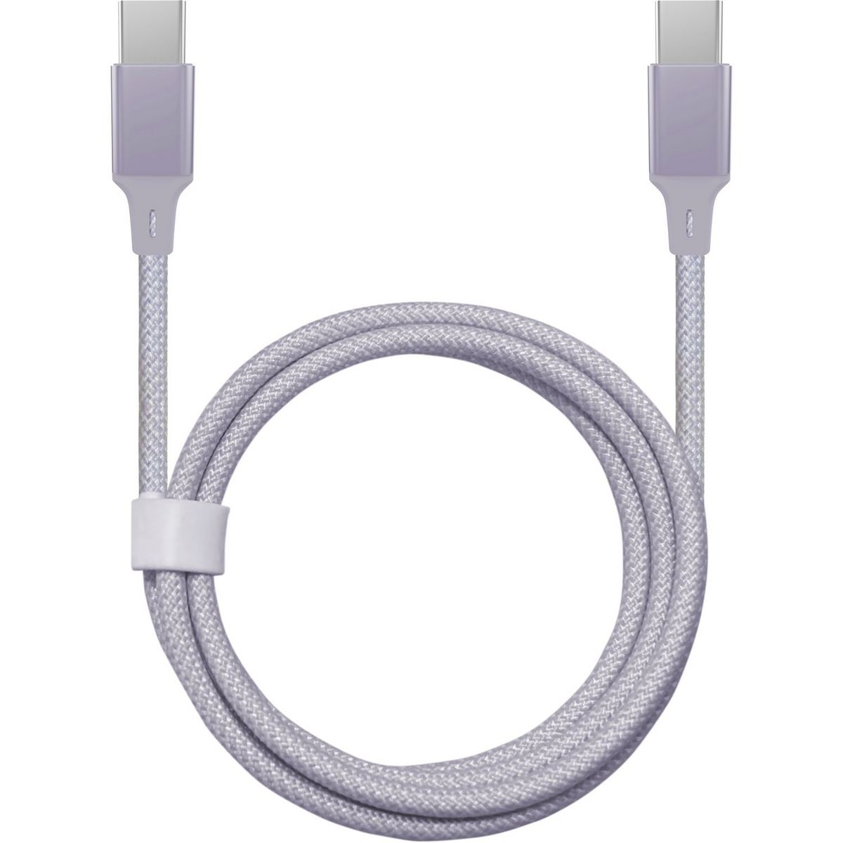 QILIVE Câble de charge USB C/USB C 1m - violet