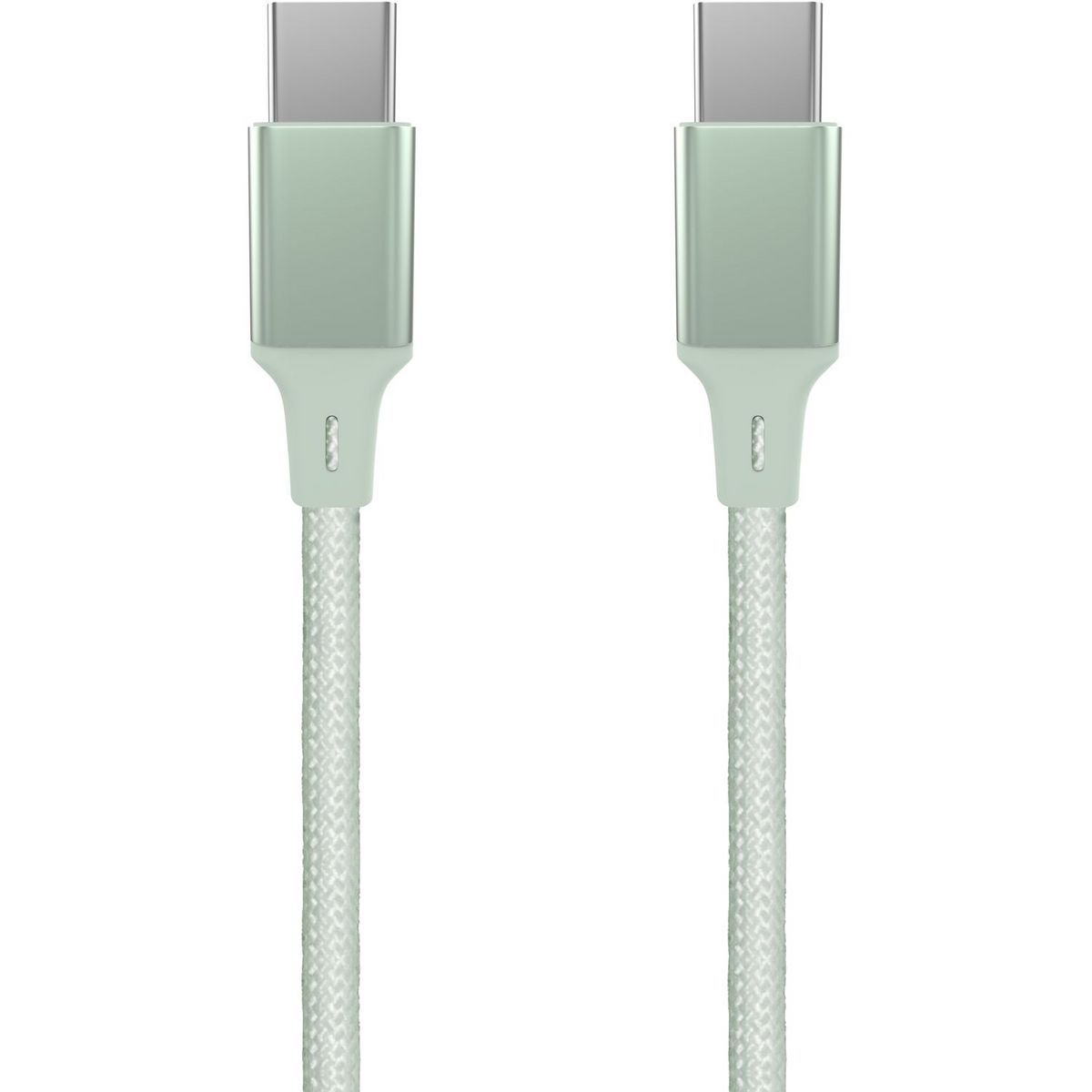 QILIVE Câble de charge USB C/USB C 1m - Vert