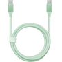 Voir la diapositive 4 : QILIVE Câble de charge USB C/USB C 1m - Vert
