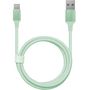 Voir la diapositive 3 : QILIVE Câble de charge USB A/Lightning 1m - Vert