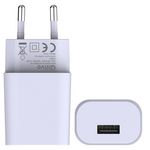 QILIVE Chargeur secteur USB A 10W - Violet