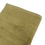 Voir la diapositive 2 : ACTUEL Drap de bain uni en coton qualité Zéro twist 500 g/m²
