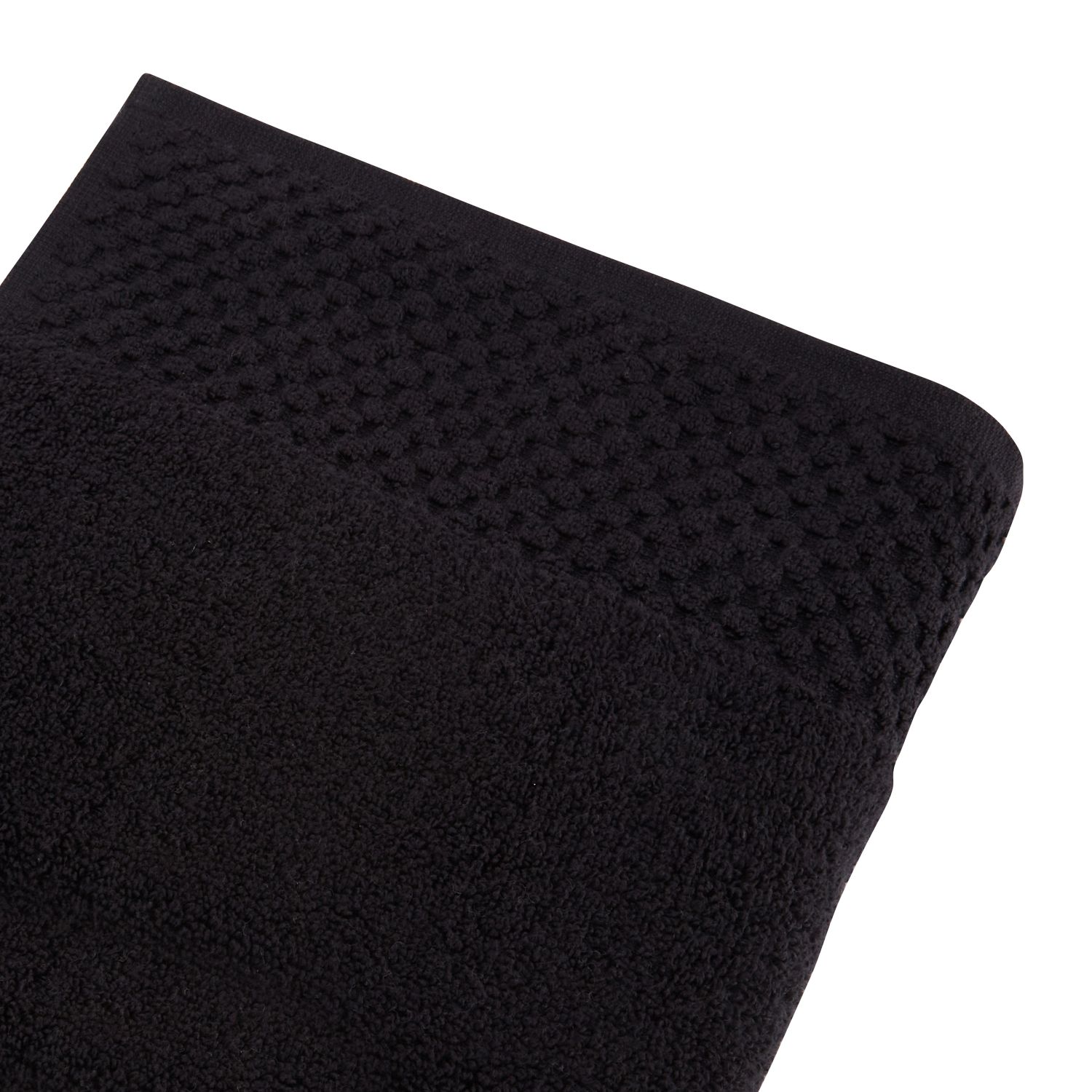 Voir la diapositive 2 : ACTUEL Drap de bain uni en coton qualité Zéro twist 500 g/m²