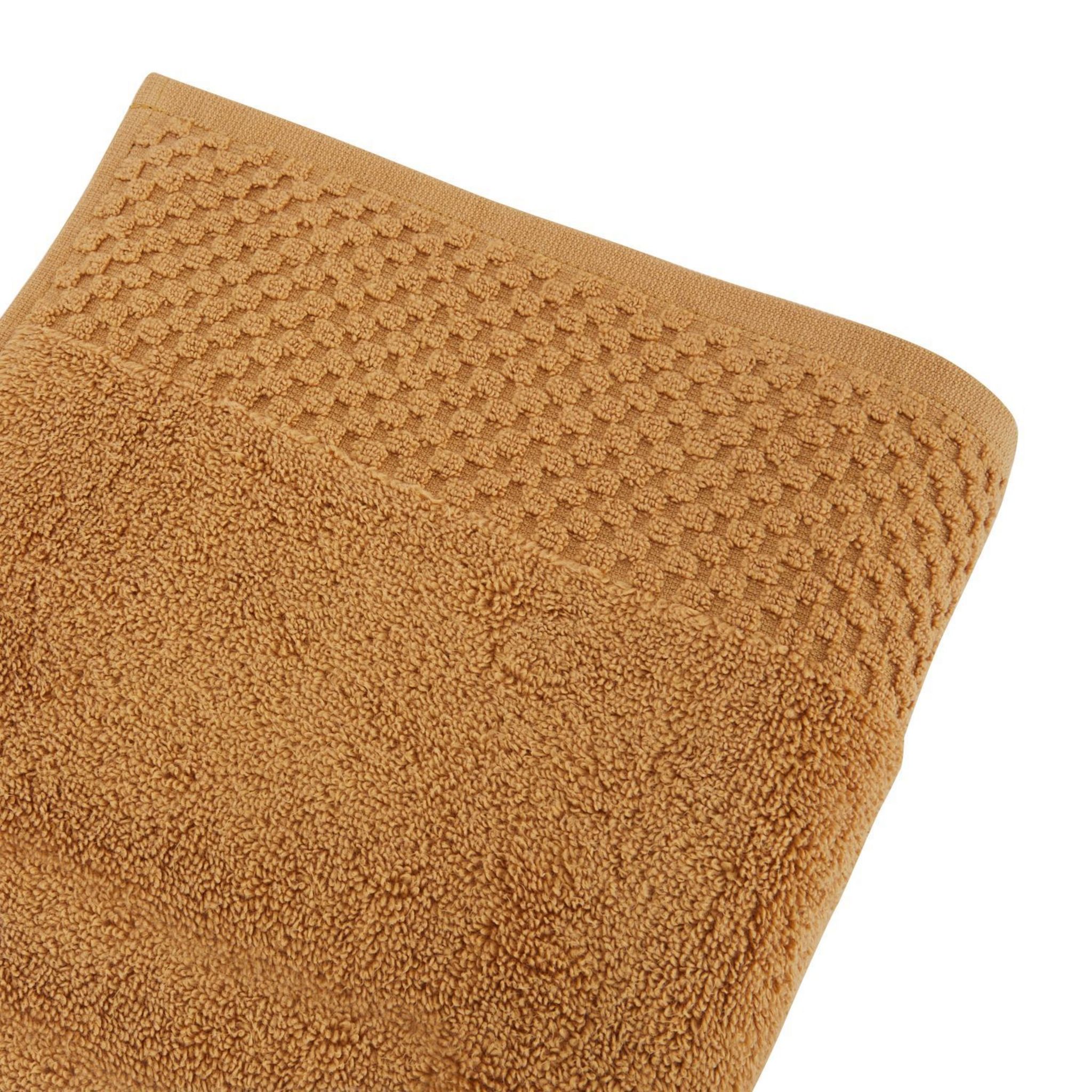 Voir la diapositive 2 : ACTUEL Drap de douche uni en coton qualité Zéro twist 500 g/m²