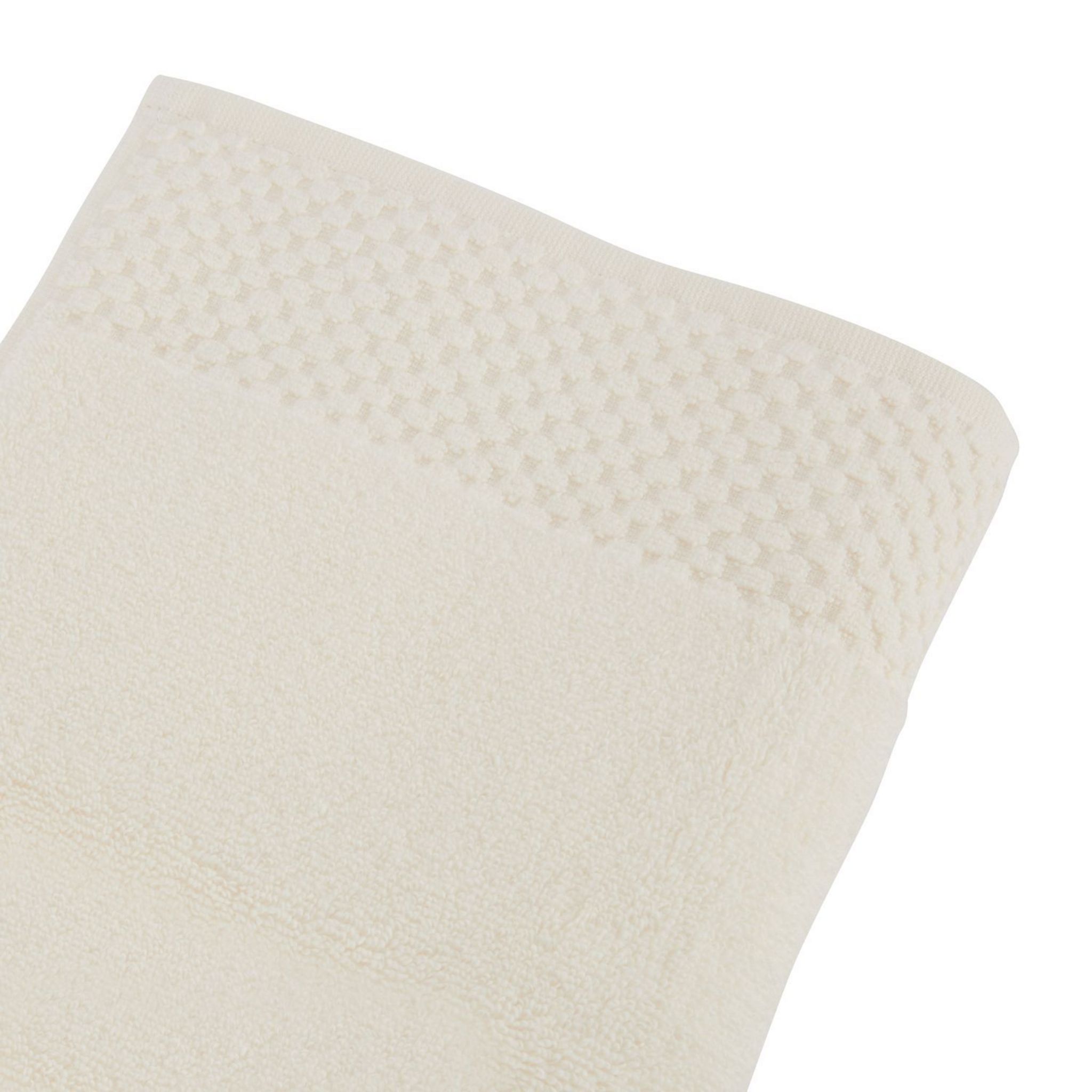 Voir la diapositive 2 : ACTUEL Drap de douche uni en coton qualité Zéro twist 500 g/m²