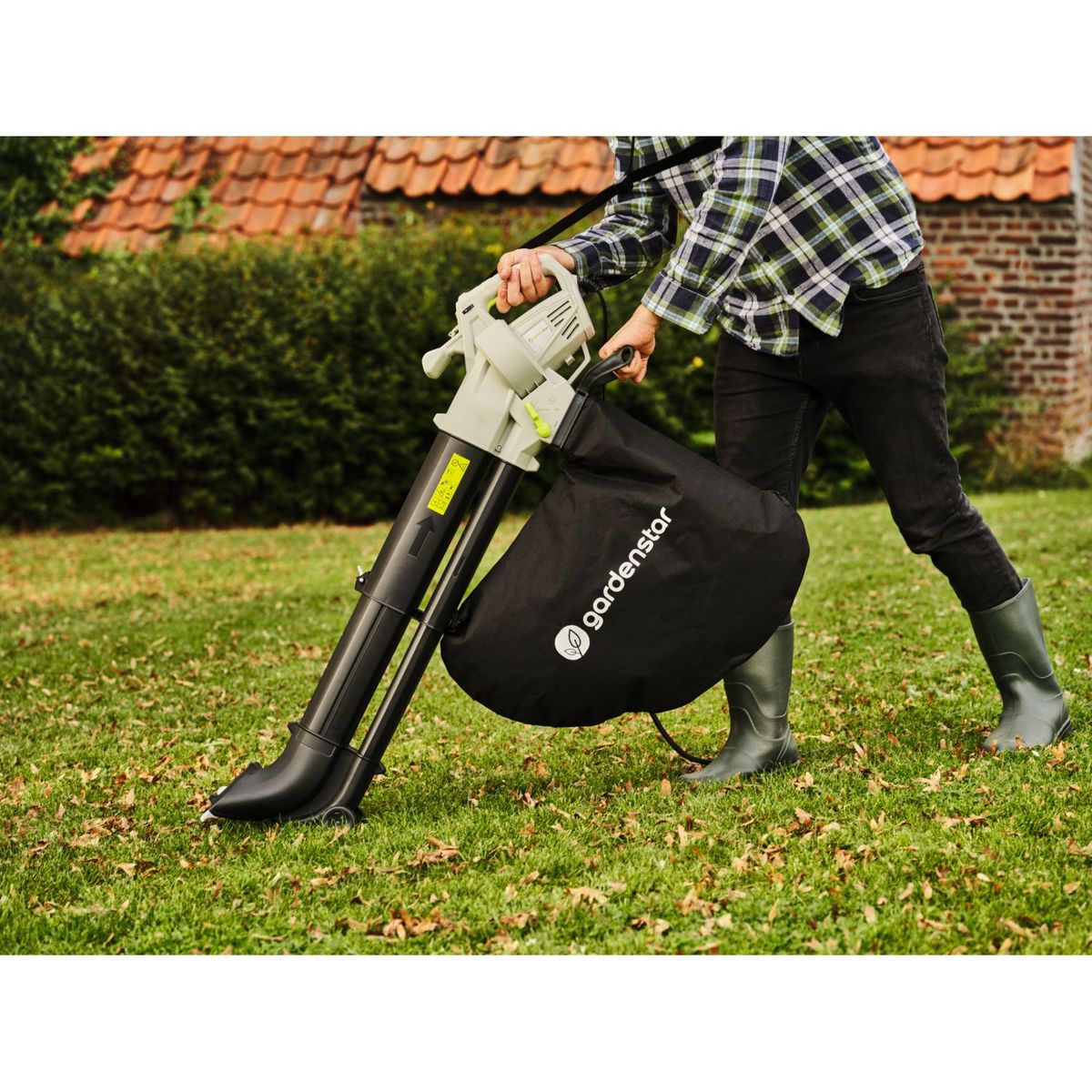 GARDENSTAR Aspirateur Souffleur 3000W