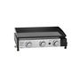 Voir la diapositive 2 : GARDENSTAR Plancha gaz en acier - 3 brûleurs