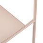 Voir la diapositive 2 : GARDENSTAR Fauteuil de jardin - Acier - Rose thé