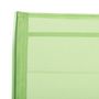 Voir la diapositive 2 : GARDENSTAR Banc de jardin enfant - Textilène et acier - Vert