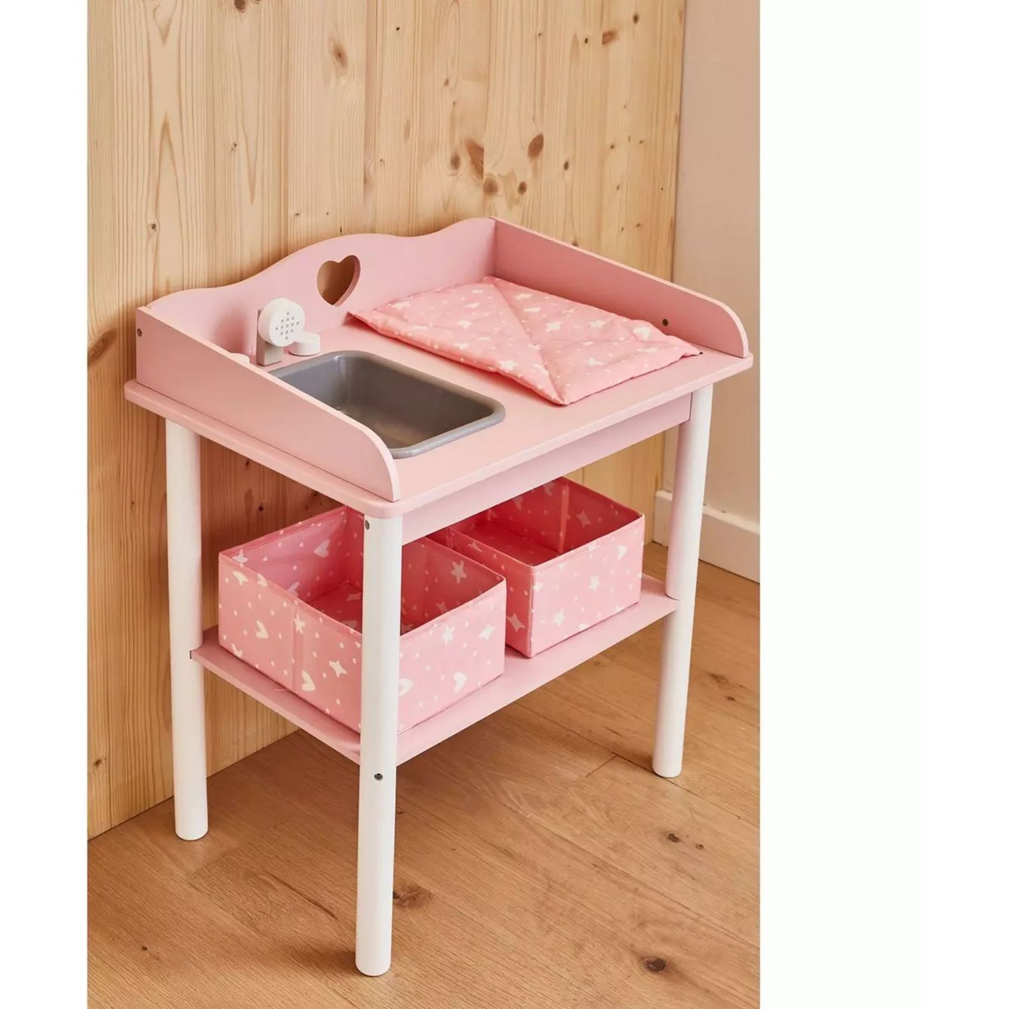 Voir la diapositive 2 : ONE TWO FUN Ma table à langer en bois