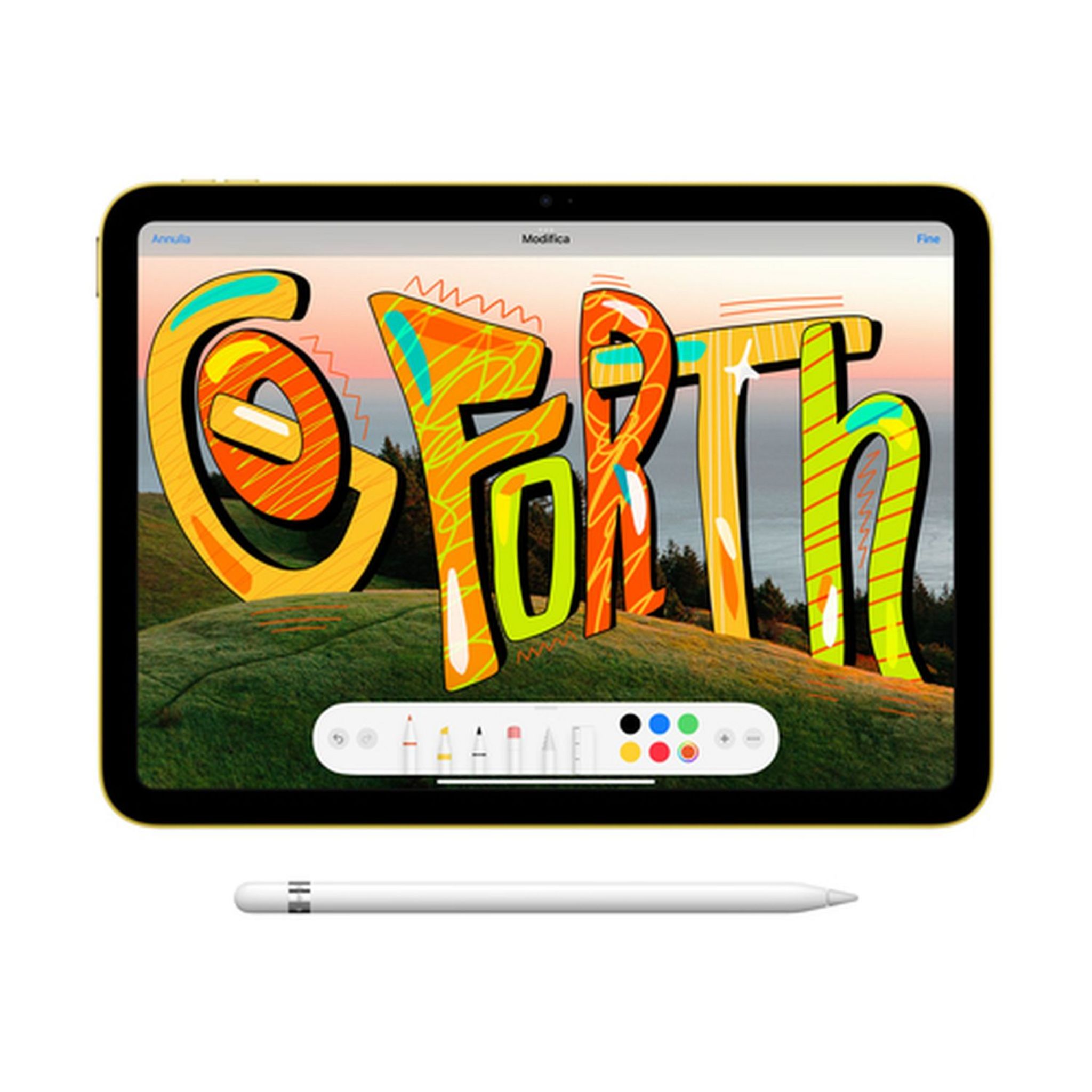 Voir la diapositive 2 : APPLE Tablette tactile IPAD 10.9P 256 - Jaune