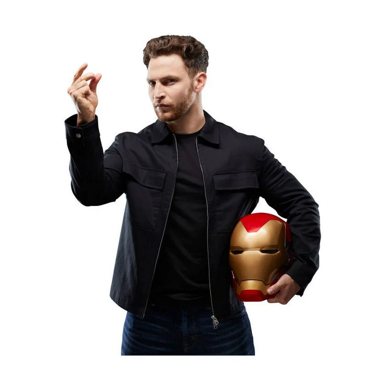 HASBRO Marvel Legends Series Casque électronique premium Iron Man