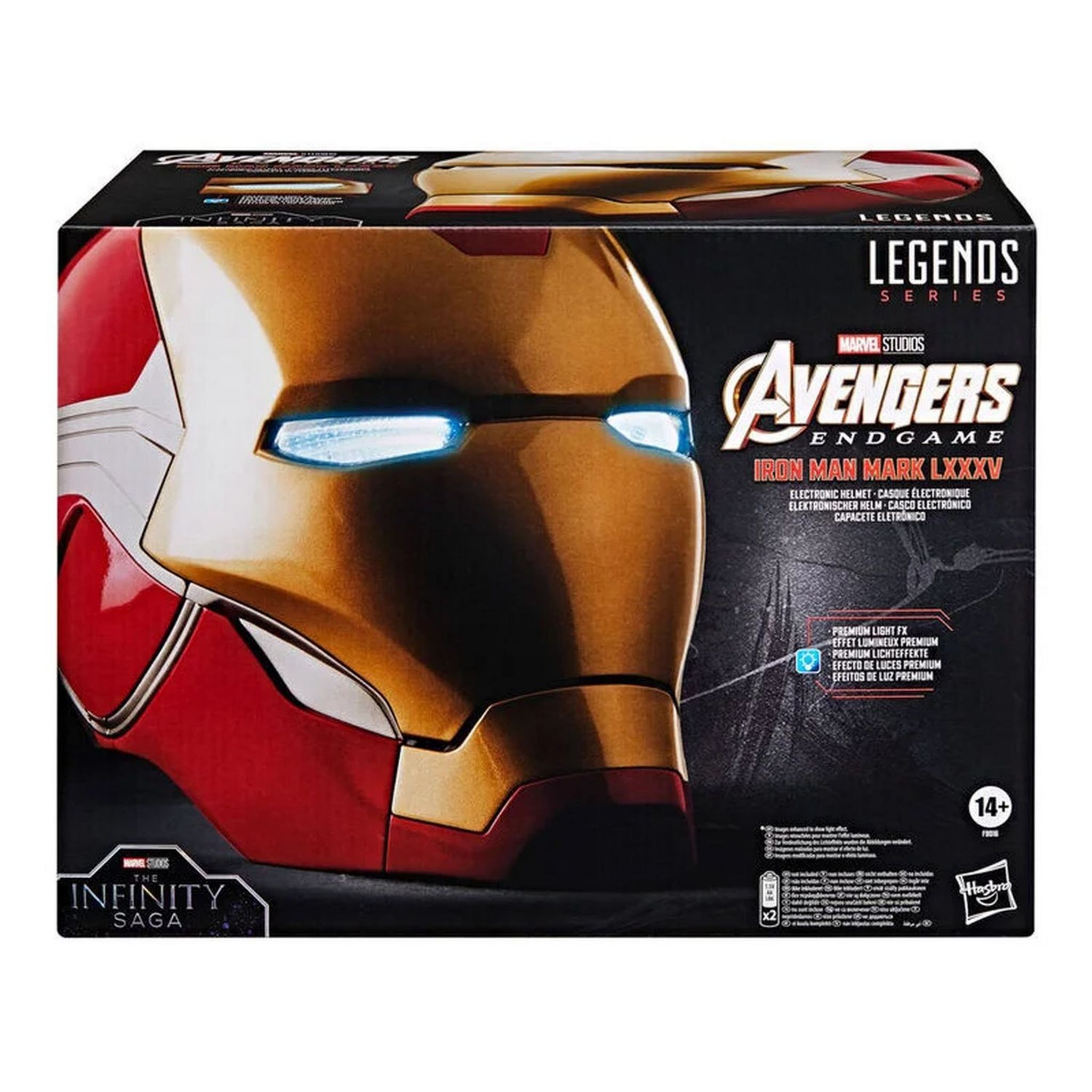 Voir la diapositive 2 : HASBRO Marvel Legends Series Casque électronique premium Iron Man