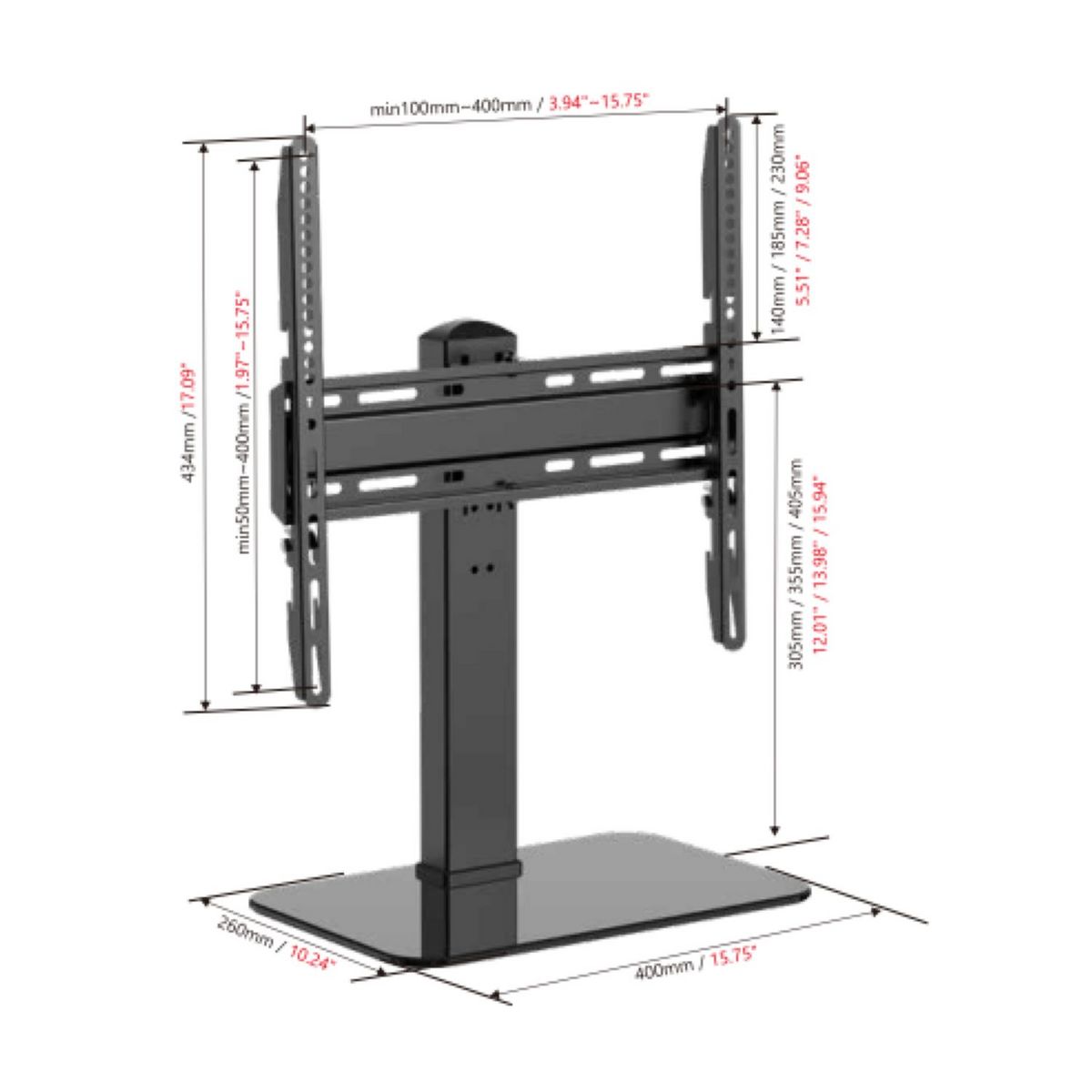 QILIVE Support TV meuble L