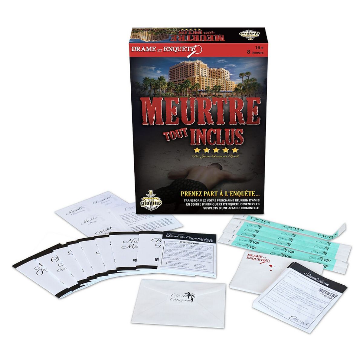 GLADIUS Jeu Meurtre tout inclus - Drame et Enquête