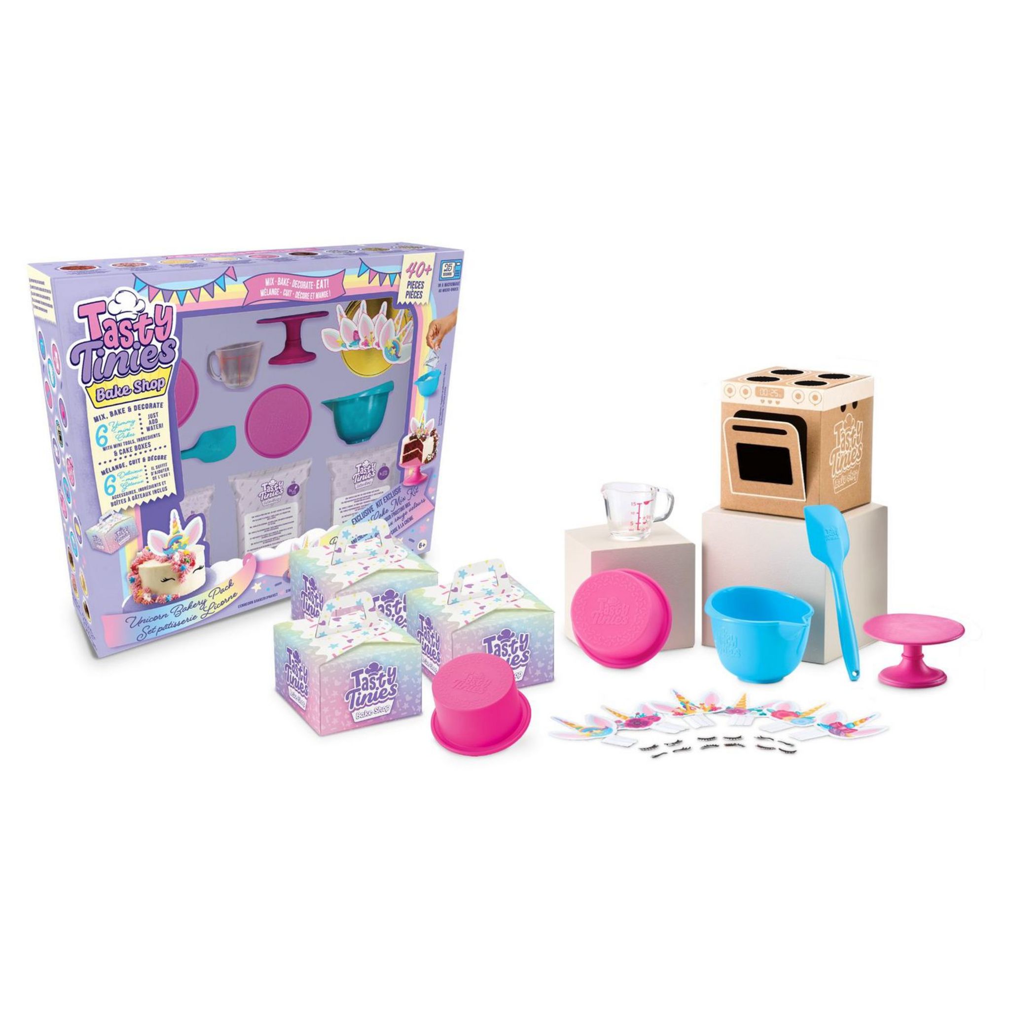 Voir la diapositive 3 : GOLIATH Set de pâtisserie Licorne 40 pièces
