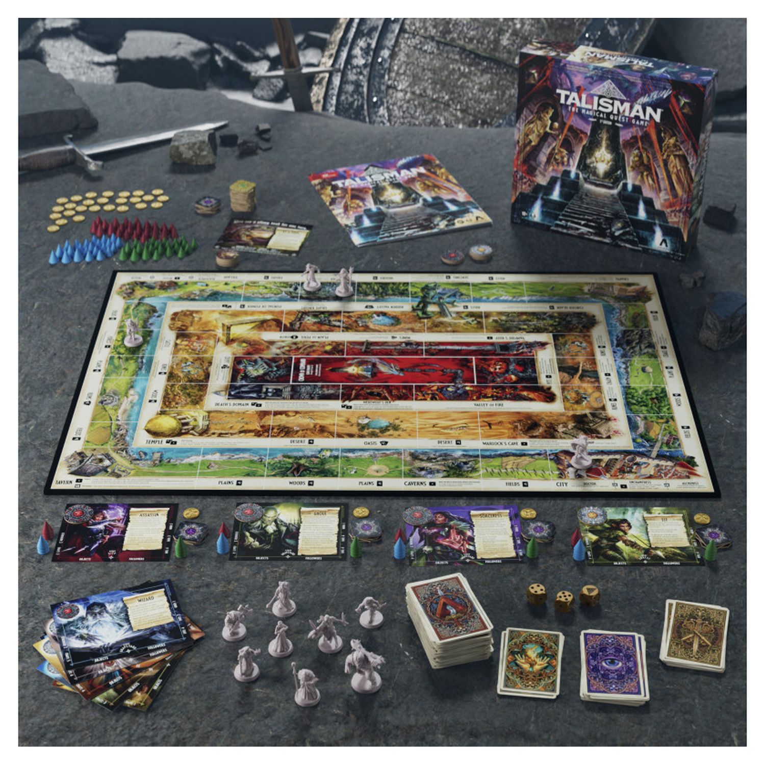 Voir la diapositive 3 : HASBRO Jeu Talisman