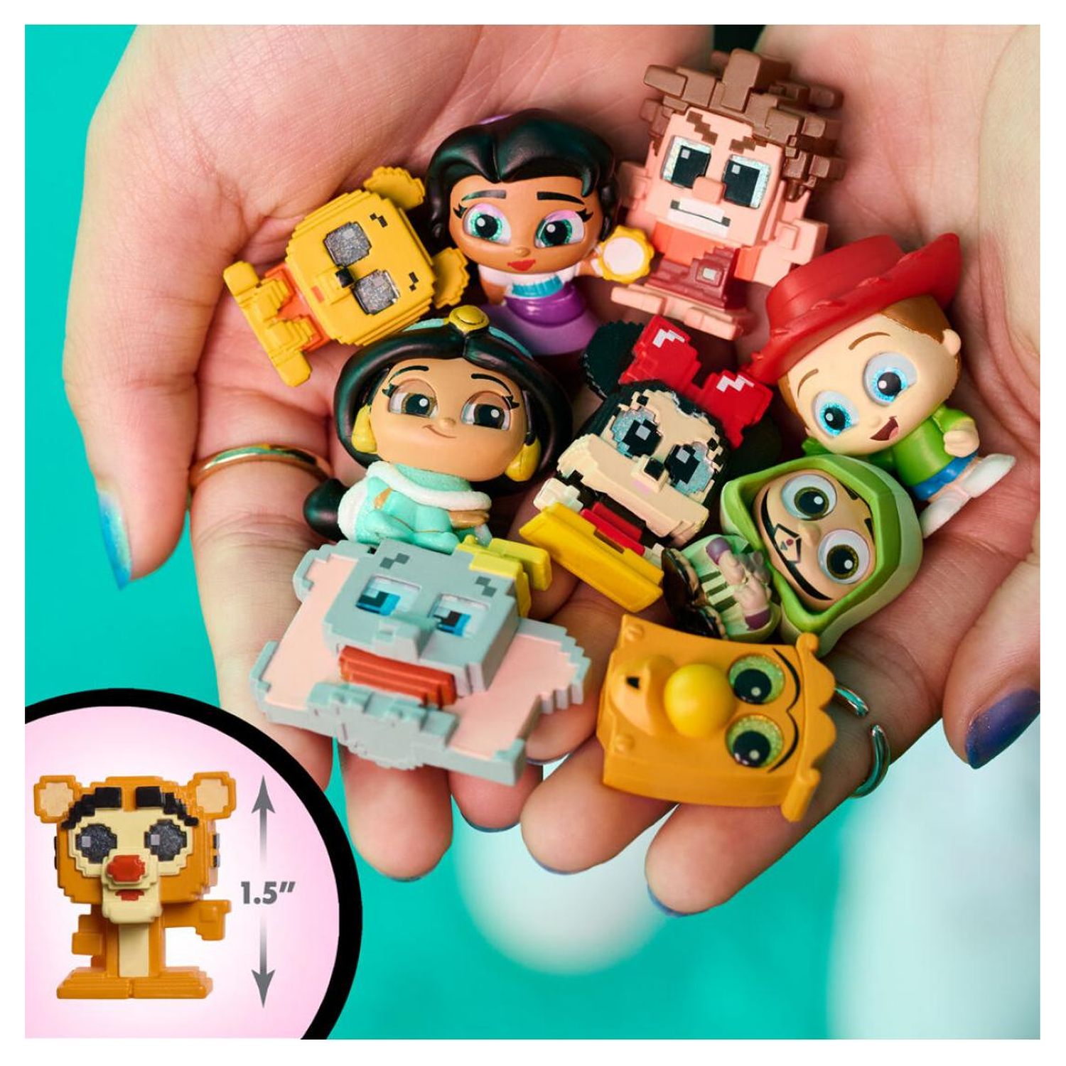 Voir la diapositive 3 : JUST PLAY Figurines Multi Peek Pixel Disney