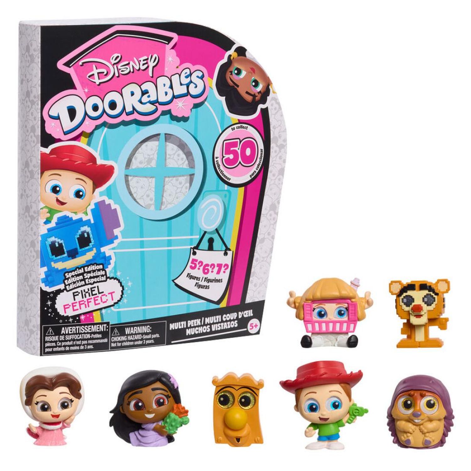 Voir la diapositive 2 : JUST PLAY Figurines Multi Peek Pixel Disney