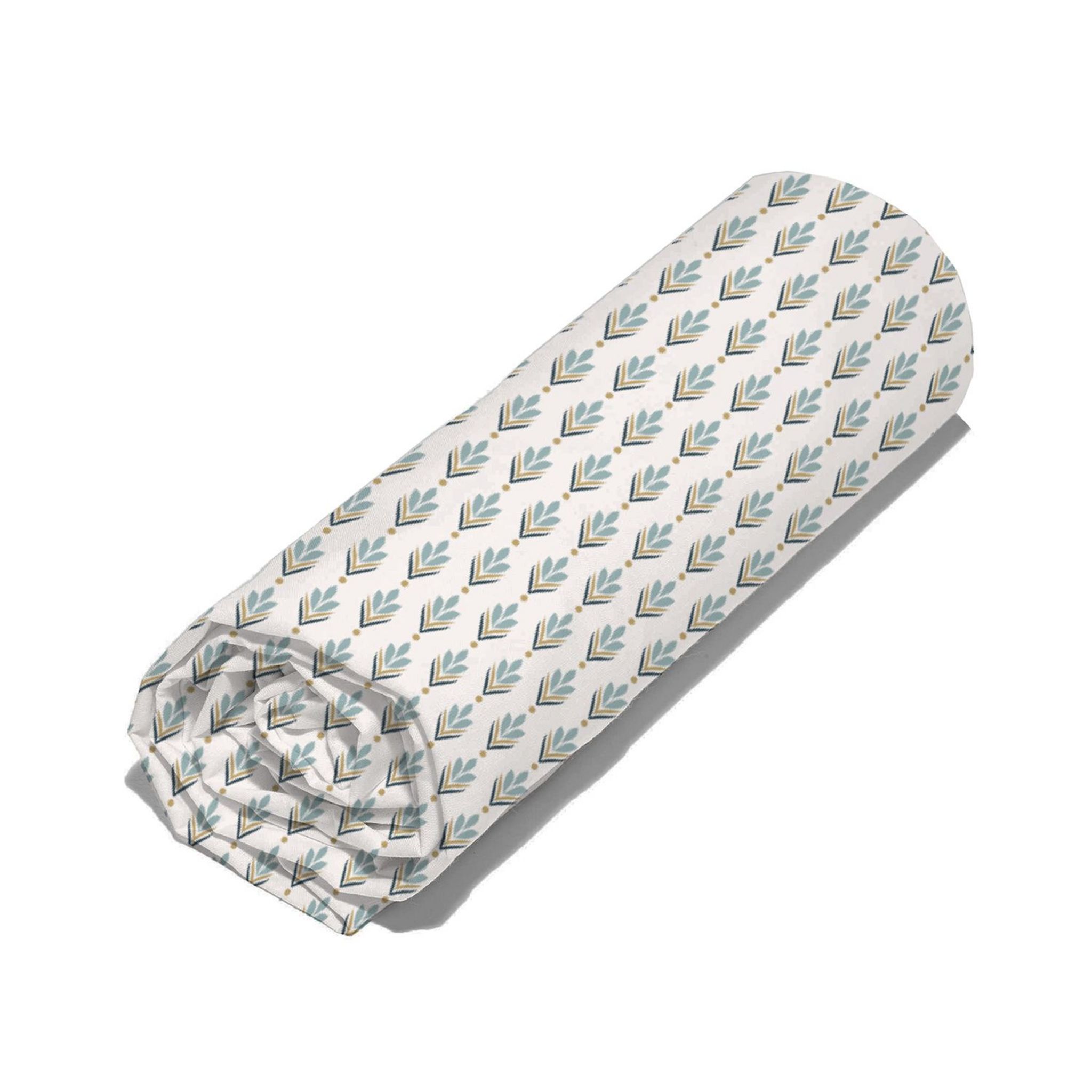 ACTUEL Drap housse en fantaisie en coton 65 fils LÉA