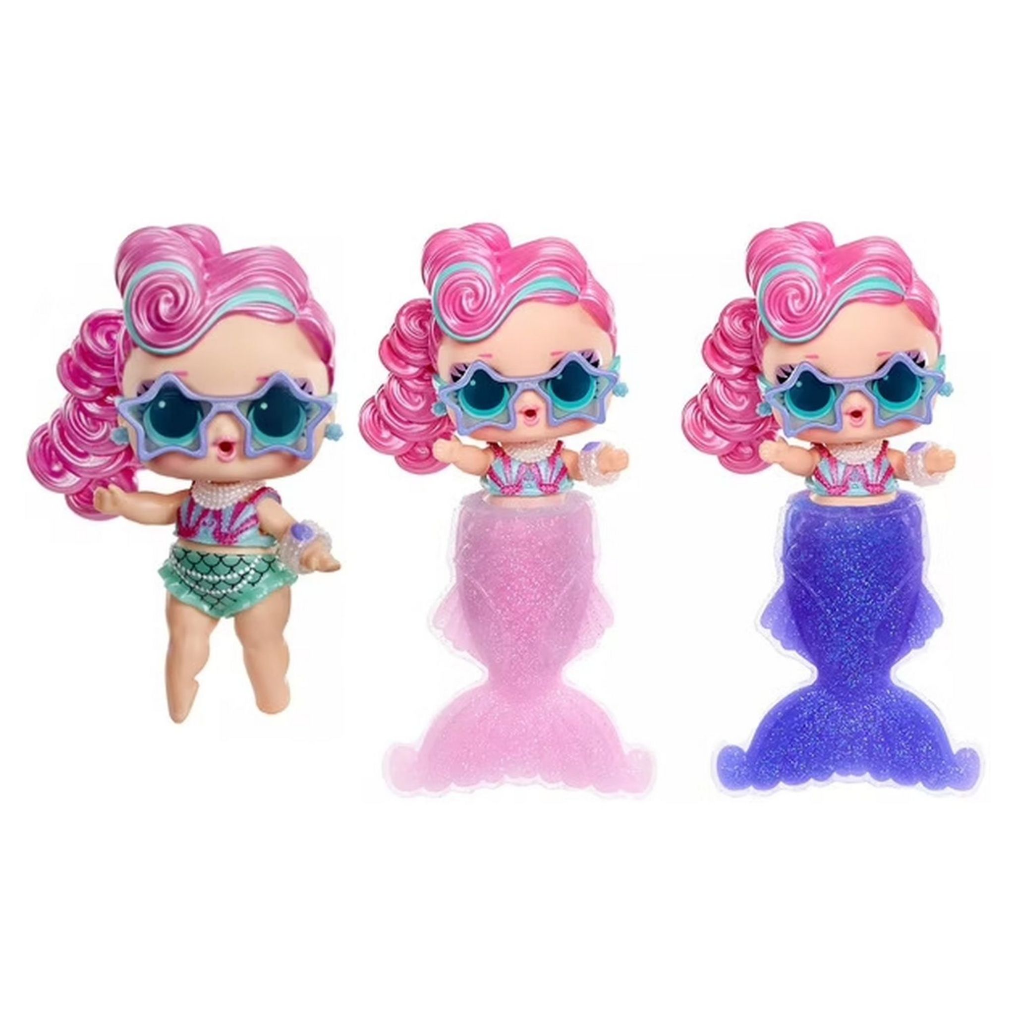 Voir la diapositive 3 : MGA Figurine LOL Mermaids 7.5cm