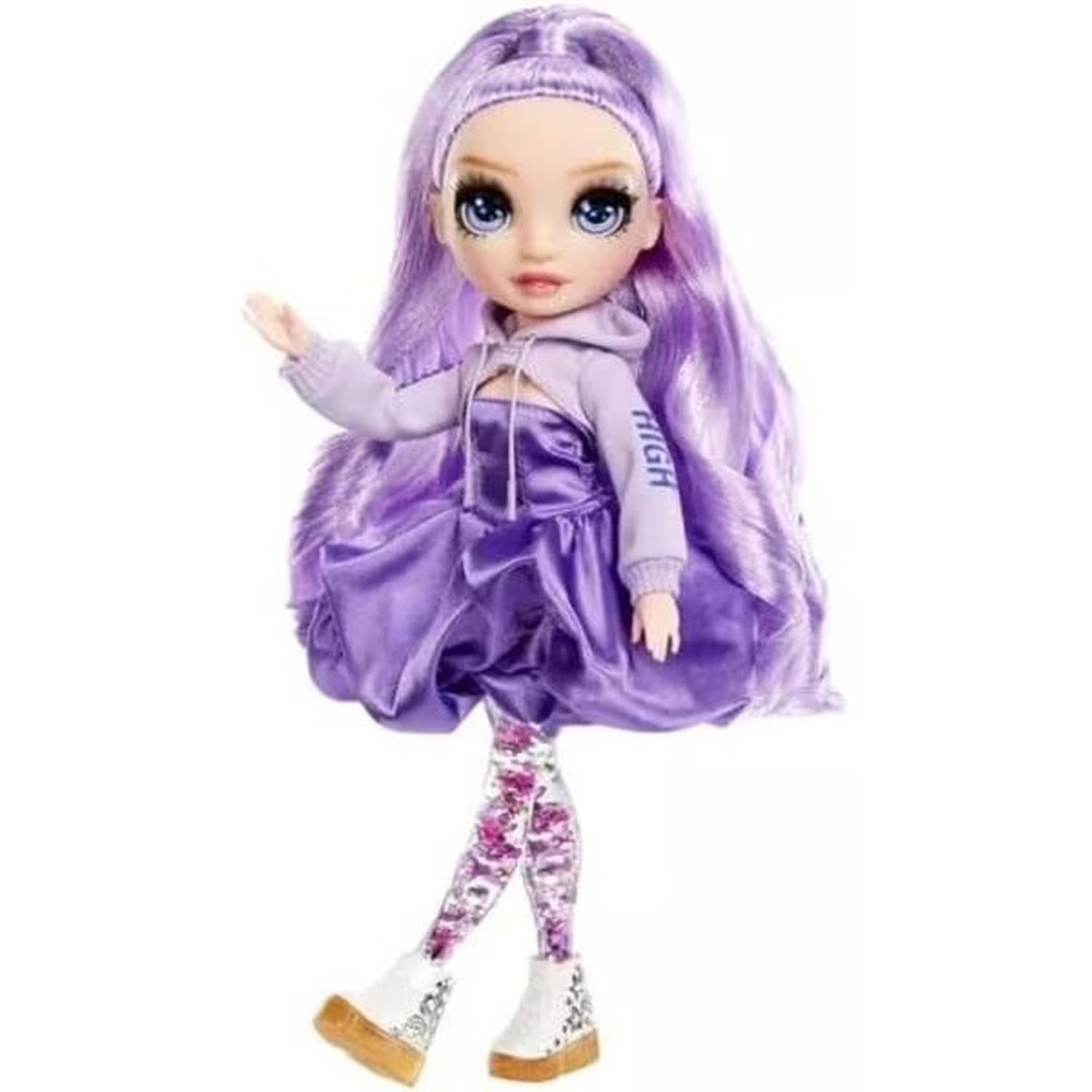 Voir la diapositive 5 : MGA Poupée Rainbow High Sparkle & Shine Viola 24 cm