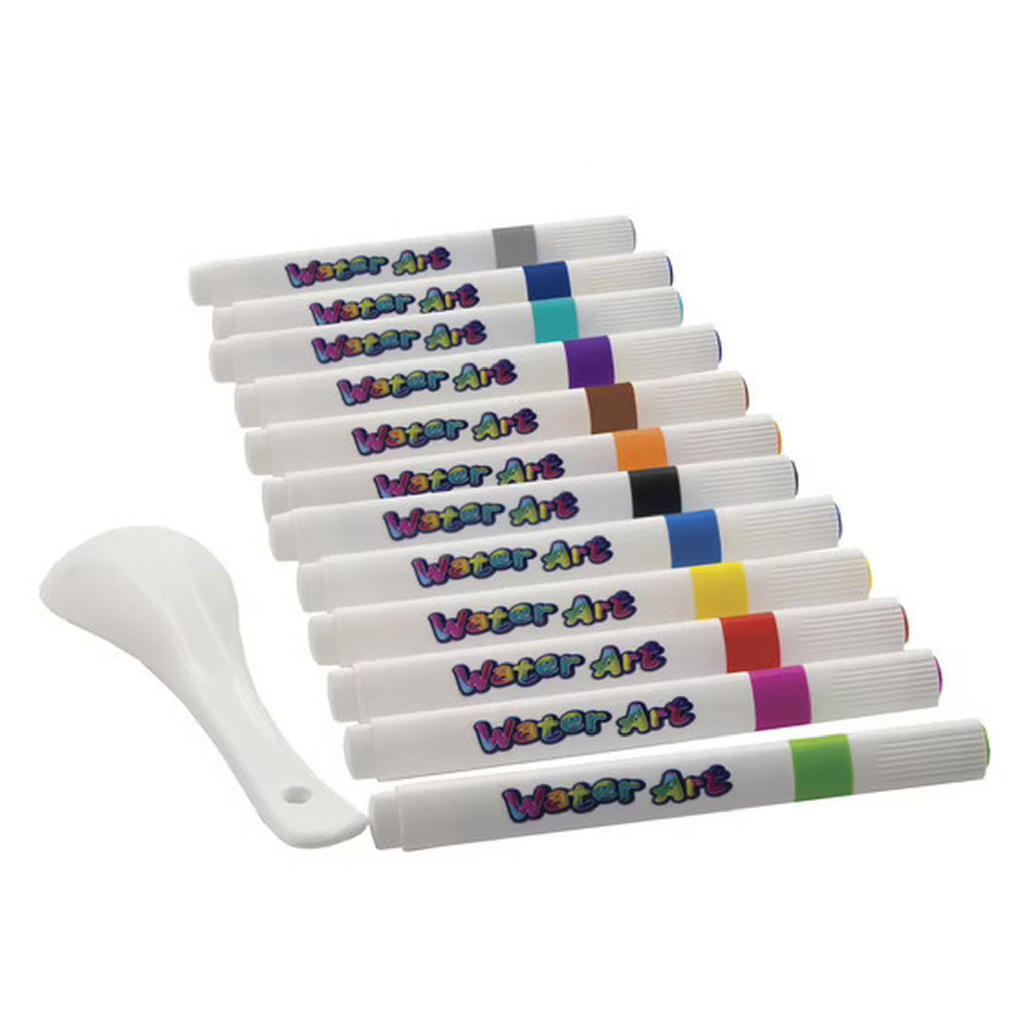 Voir la diapositive 2 : SILVERLIT Feutre Water Art x12 avec cuillère