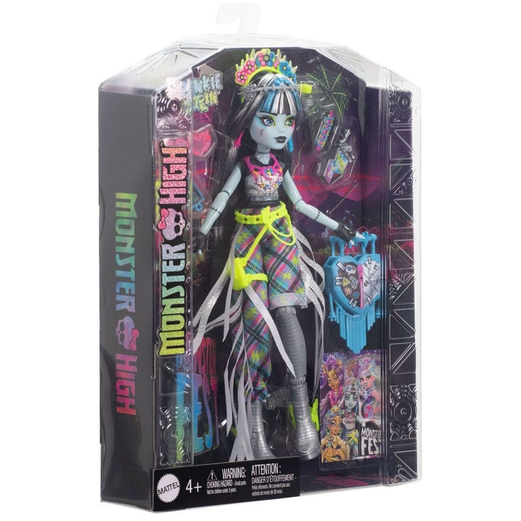 Voir la diapositive 7 : MATTEL Poupée Monster High Frankiesten Fest