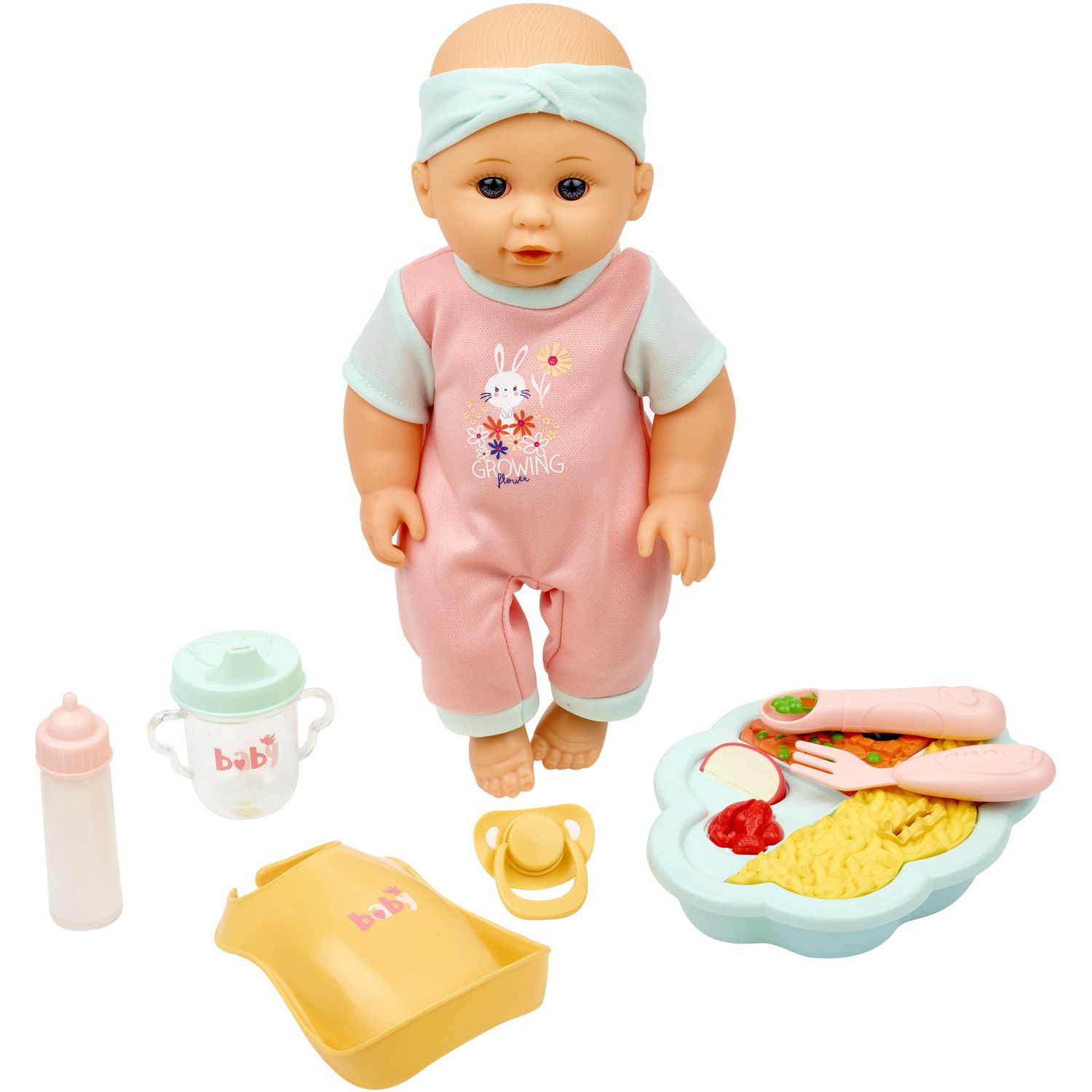 Voir la diapositive 5 : ONE TWO FUN Coffret Bébé Léa mange