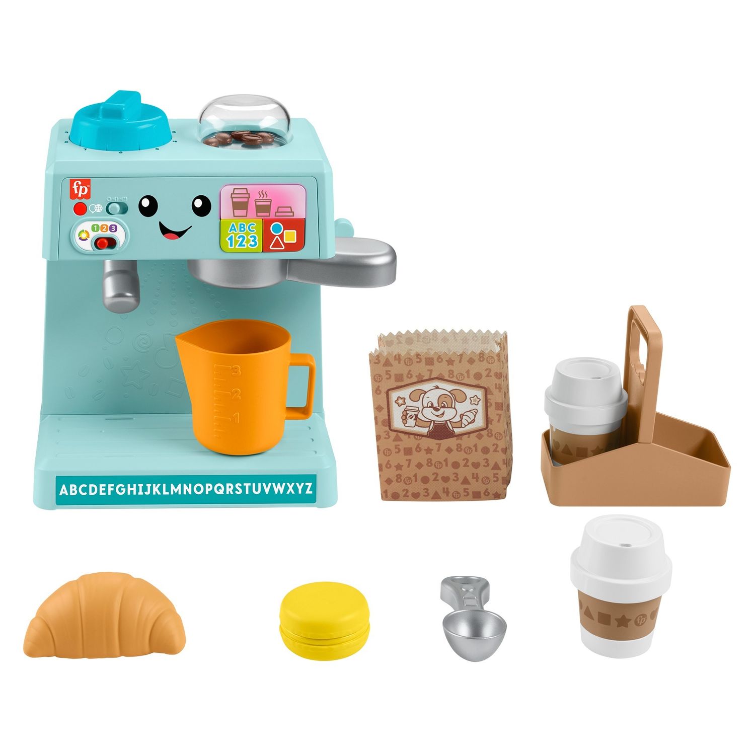 Voir la diapositive 3 : MATTEL Machine à café : Apprendre et servir Fisher Price